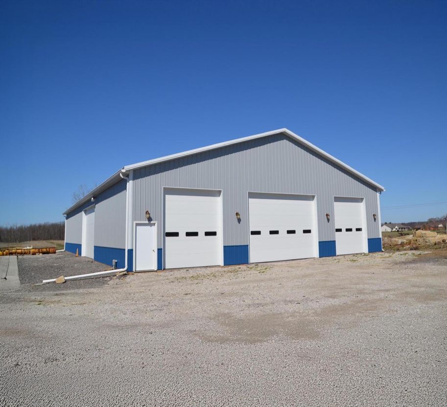 pole barn garage build